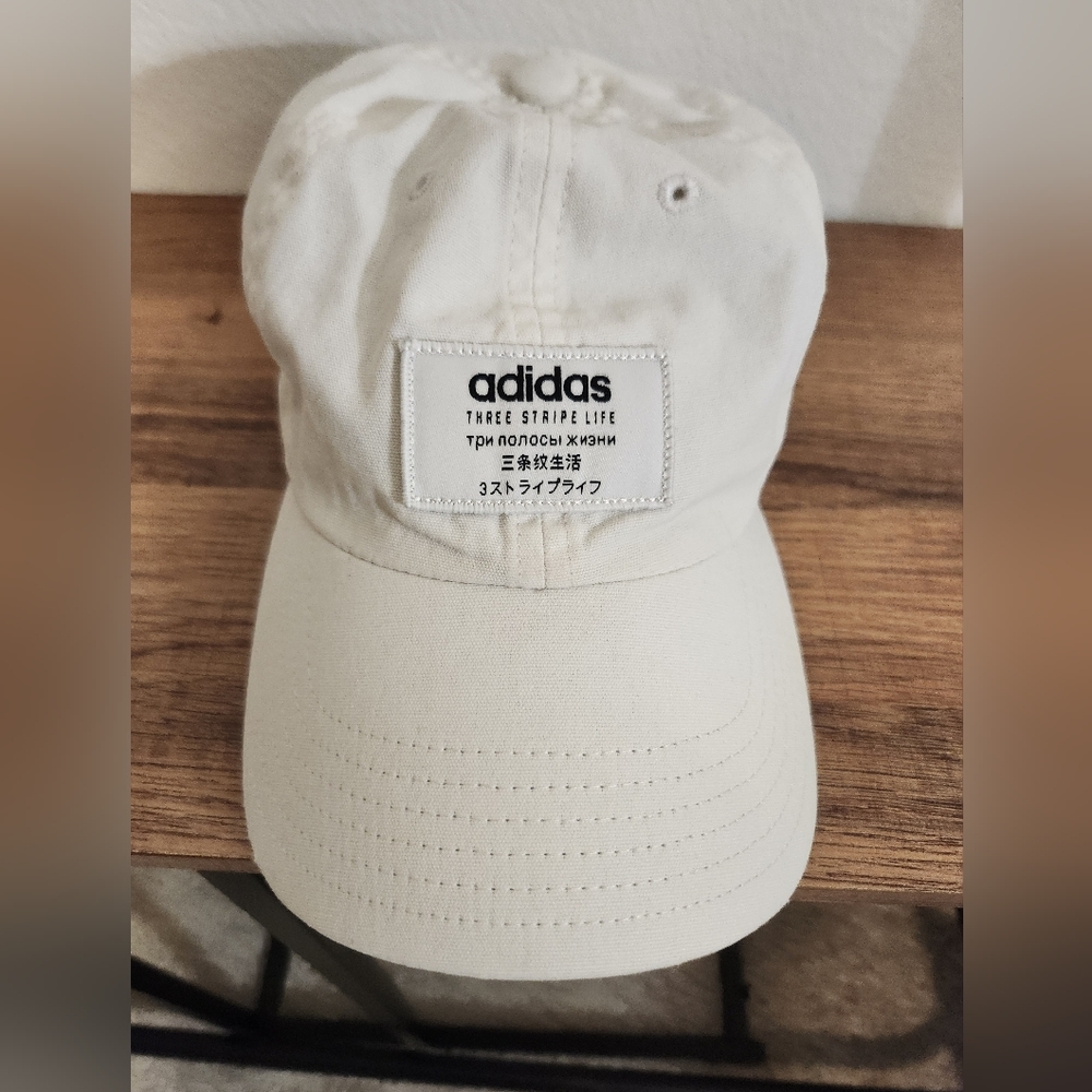 Adidas Off-White Logo Cap